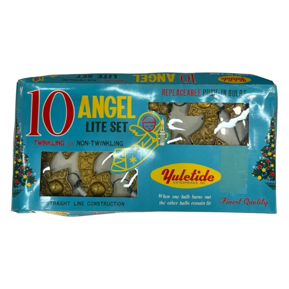 Yuletide vintage golden